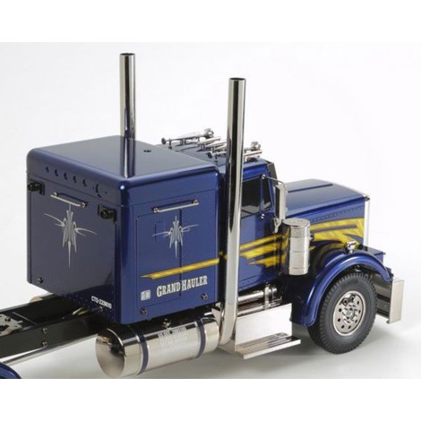Roues Arrière Avec Pneus V Pour Tamiya King Grand Knight Hauler / Globe Liner - Échelle 1/14
